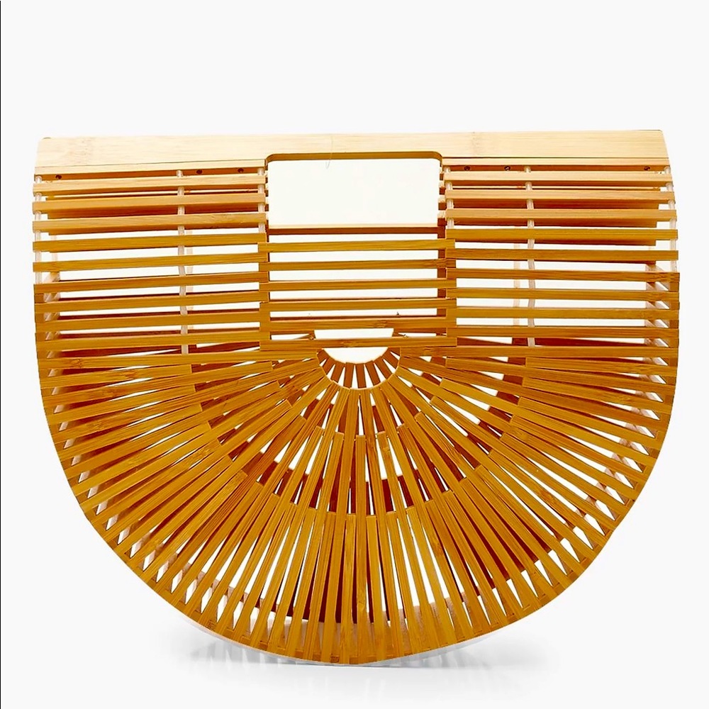Wooden Structured Grab Bag - Small
